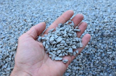 Pea Gravel Installation